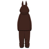 Game Baldur's Gate Owlbear Brown Jumpsuit Sleepwear Outfits Cosplay Costume Halloween Carnival Suit